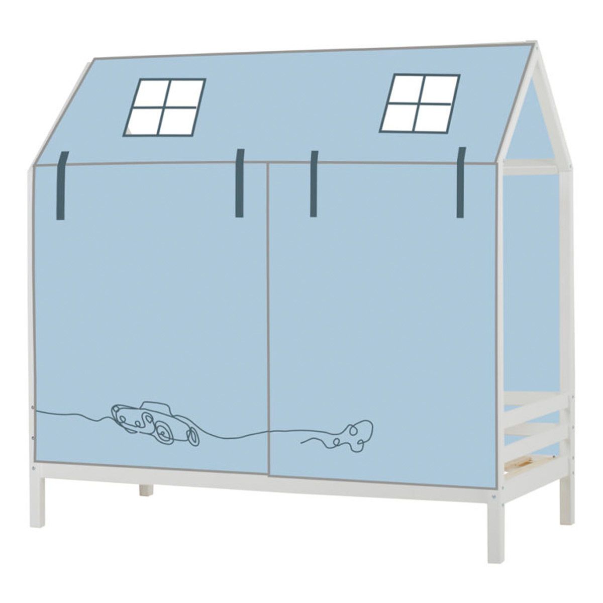 Hoppekids Hausbettüberwurf Cars für 90x200 cm Bett