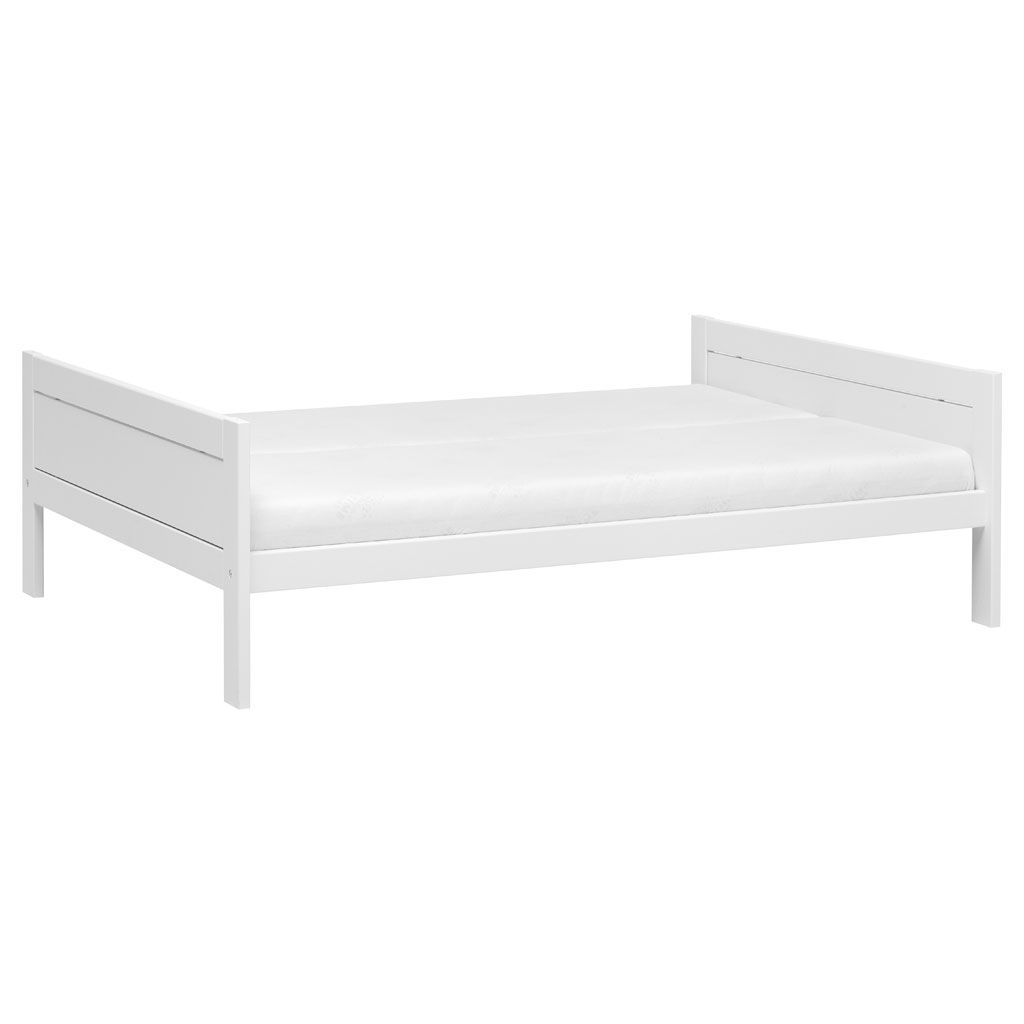 LIFETIME Basisbett 140x200 Kiefer weiß, 5141-10 incl. Deluxe Lattenrost - zum Toppreis