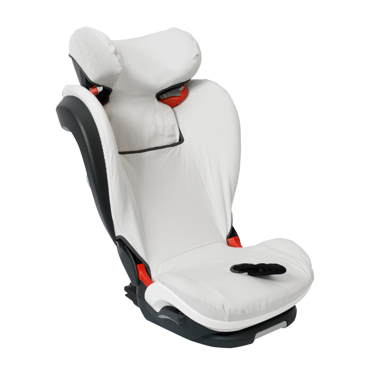 BeSafe Autokindersitzbezug aus Bambus für iZi Flex Fix i-Size Glacier Grey