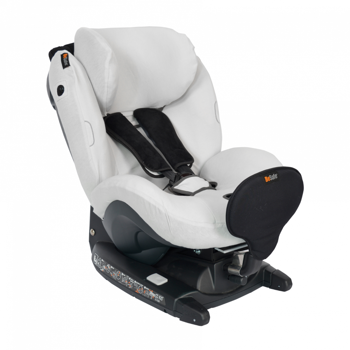 BeSafe Autokindersitzbezug aus Bambus für iZi Combi, iZi Kid / iZi Plus Glacier Grey
