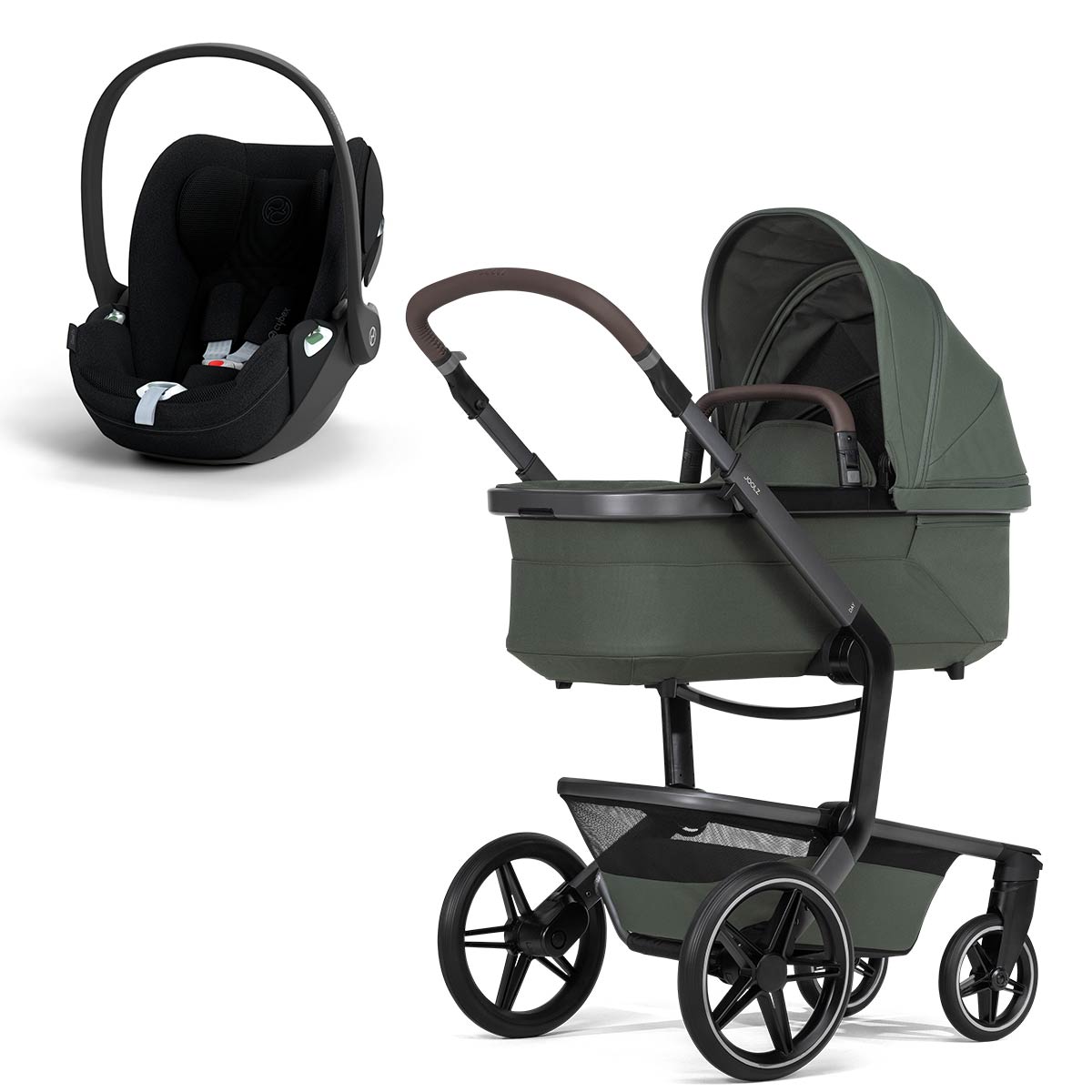 Joolz Day5 Kinderwagen Bundle Forest green + Cloud T i-Size