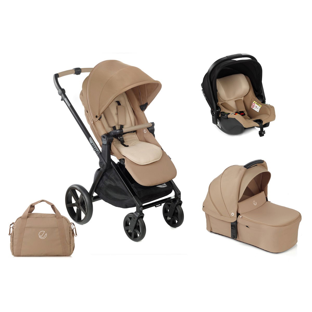 Jané Muum-4 F.Koos I-Size Kinderwagen Sweet Sesame