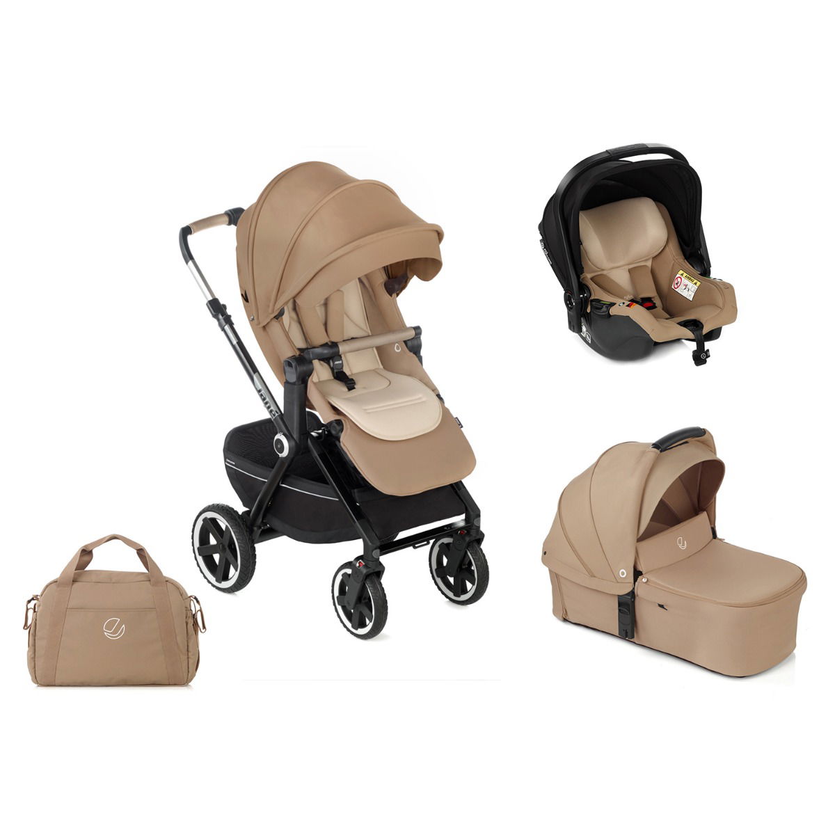 Jané Crosslight-3 Koos I-Size Kinderwagen Sweet Sesame