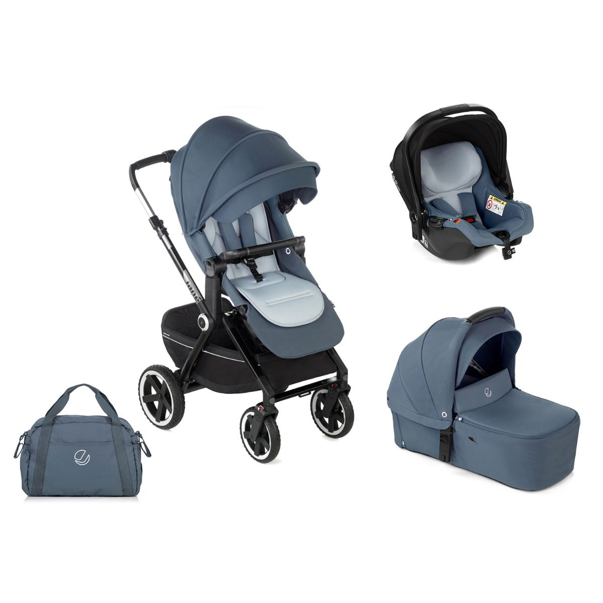 Jané Crosslight-3 Koos I-Size Kinderwagen Sweet Seal