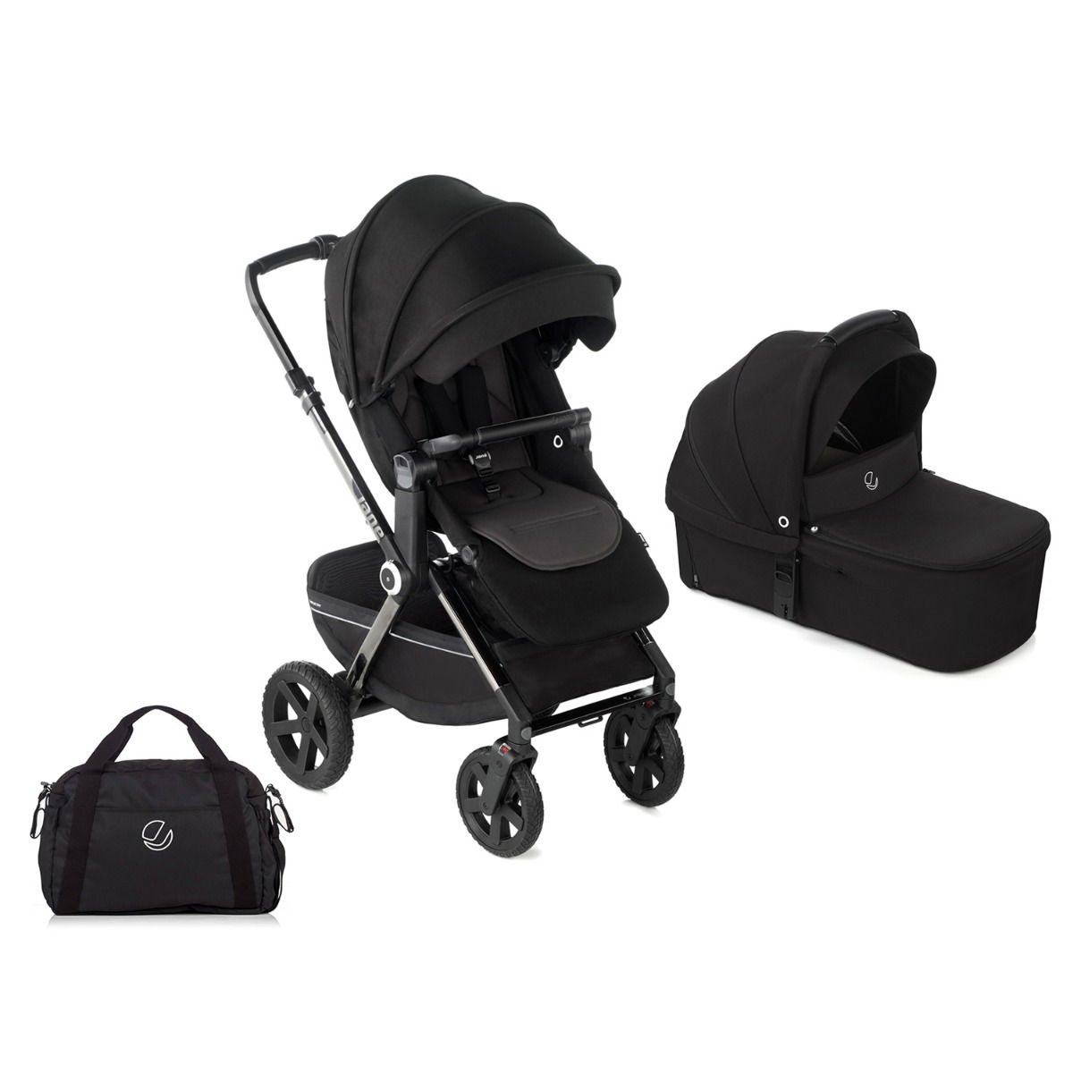 Jané Kinderwagen Crosslight-3 Sweet Silver Shadow Coal