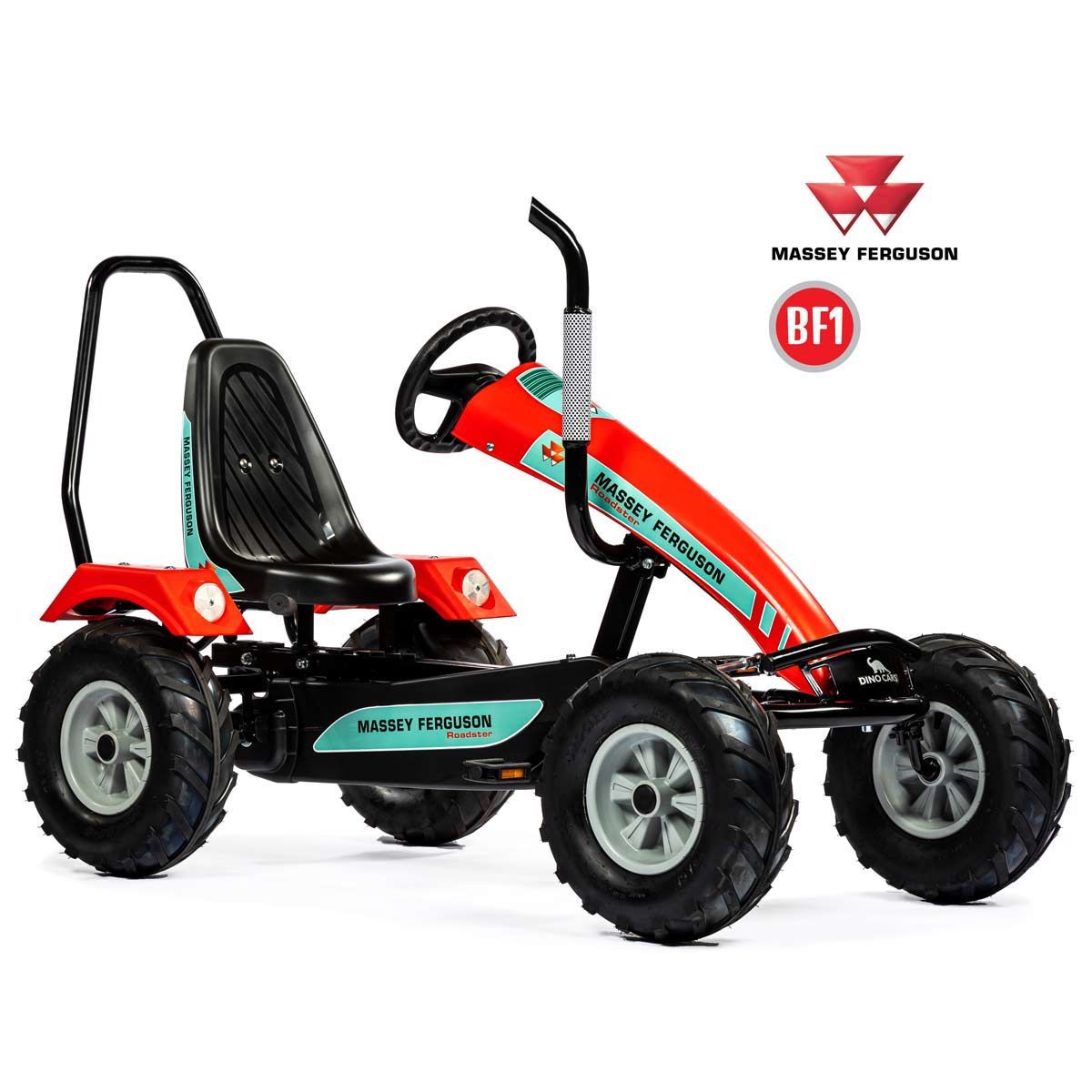 Dino Cars Track BF1 Massey Ferguson GoKart inkl. Überrollbügel