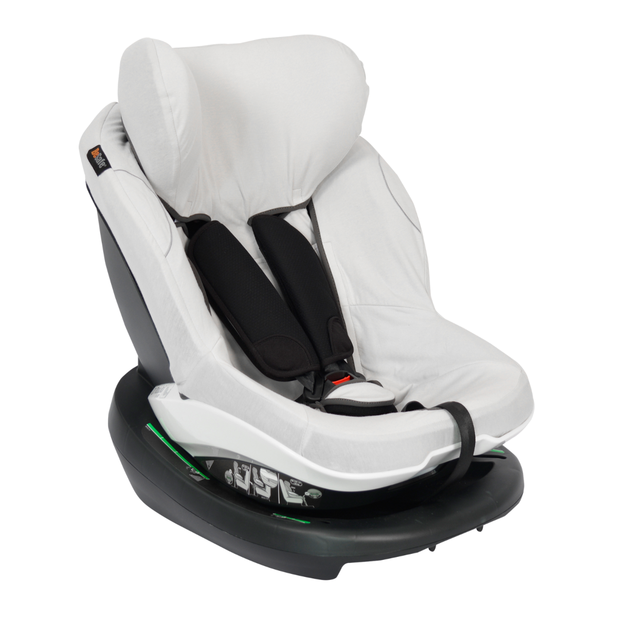 BeSafe Autokindersitzbezug aus Bambus für iZi Modular i-Size Glacier Grey