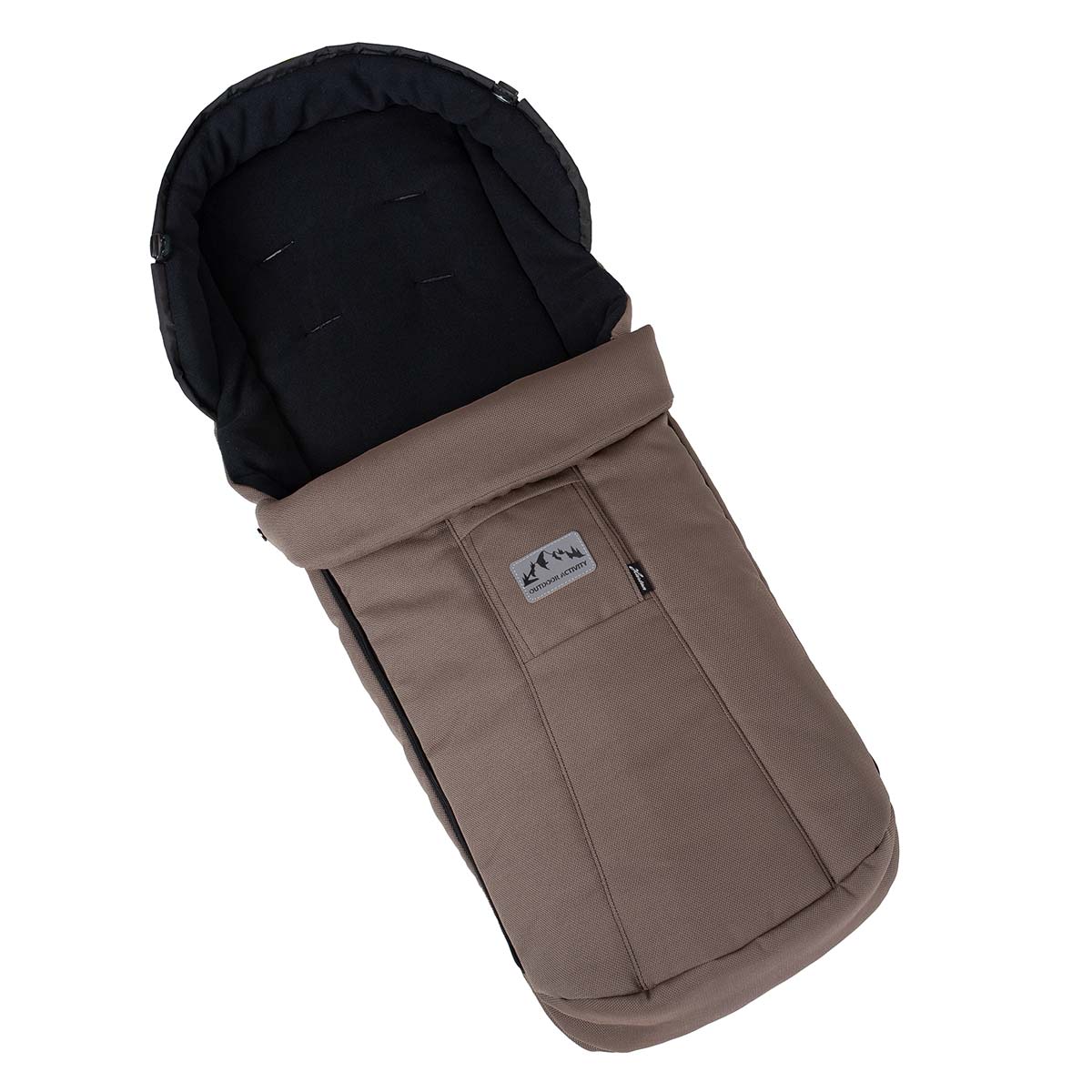 Hartan Winterfußsack 2024 für alle GTR Kinderwagen (Farbe 2024: 800 toffee Gestell schwarz)