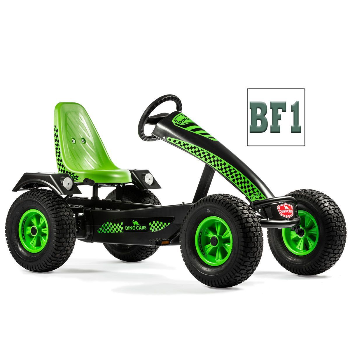 Dino Cars Camaro BF1 GoKart grün mit Bremsfreilauf & Pendelachse
