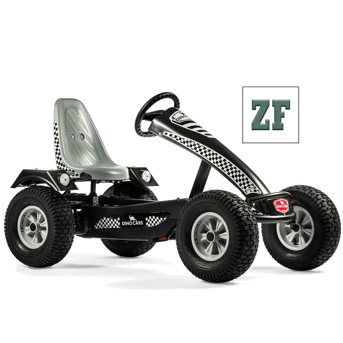Dino Cars Camaro ZF GoKart grau Zuschaltbarer Freilauf & Pendelachse