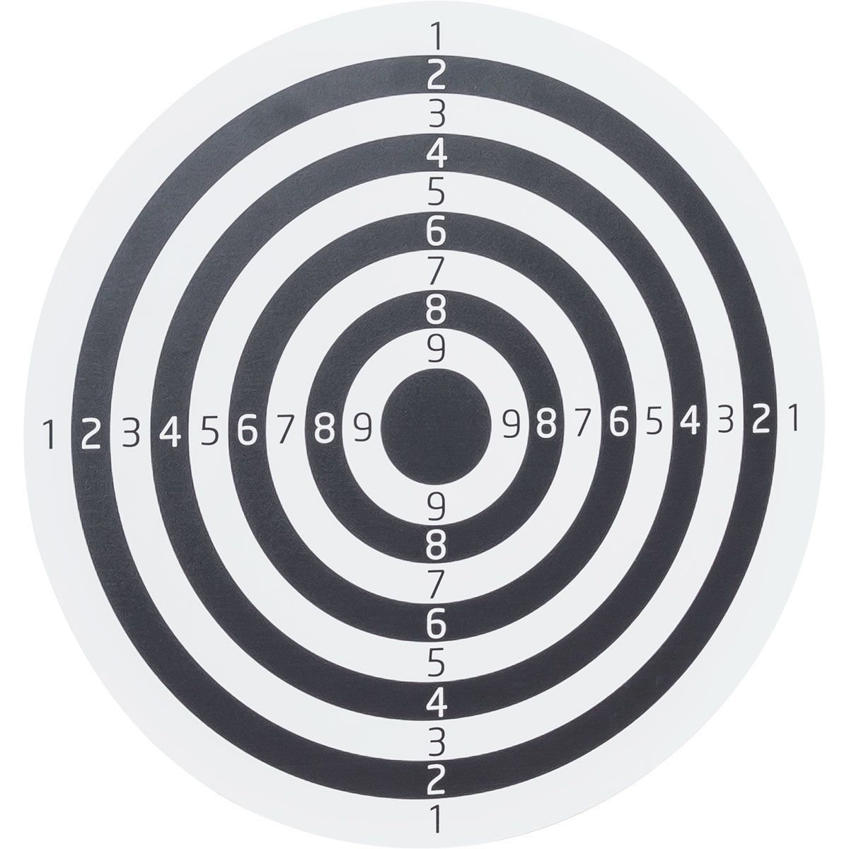 VOX Stige Dartscheibe 48 cm weiß / schwarz