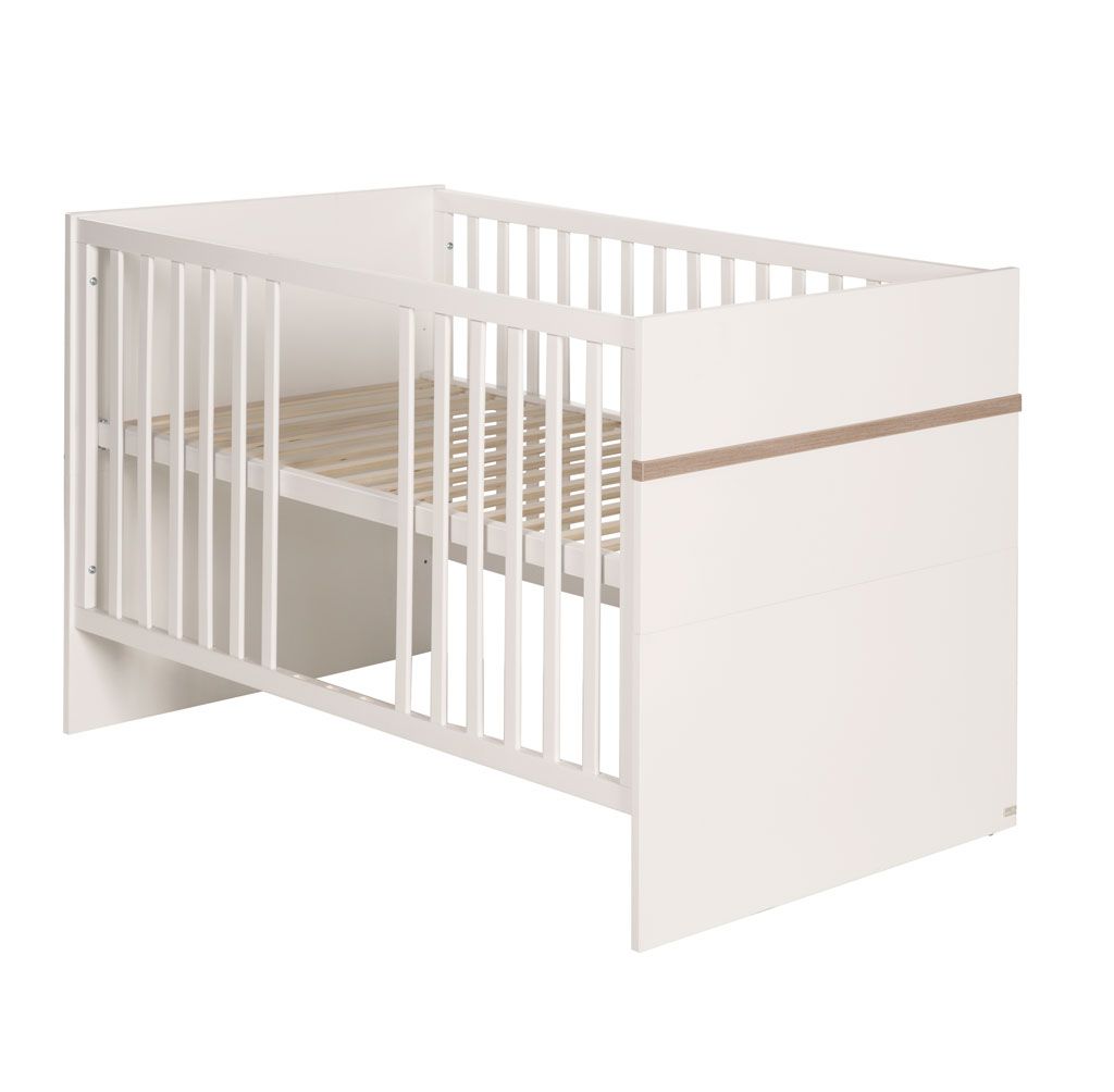Roba Pia Kombikinderbett weiß/Sanremo Eiche 70 x 140 cm - zum Toppreis