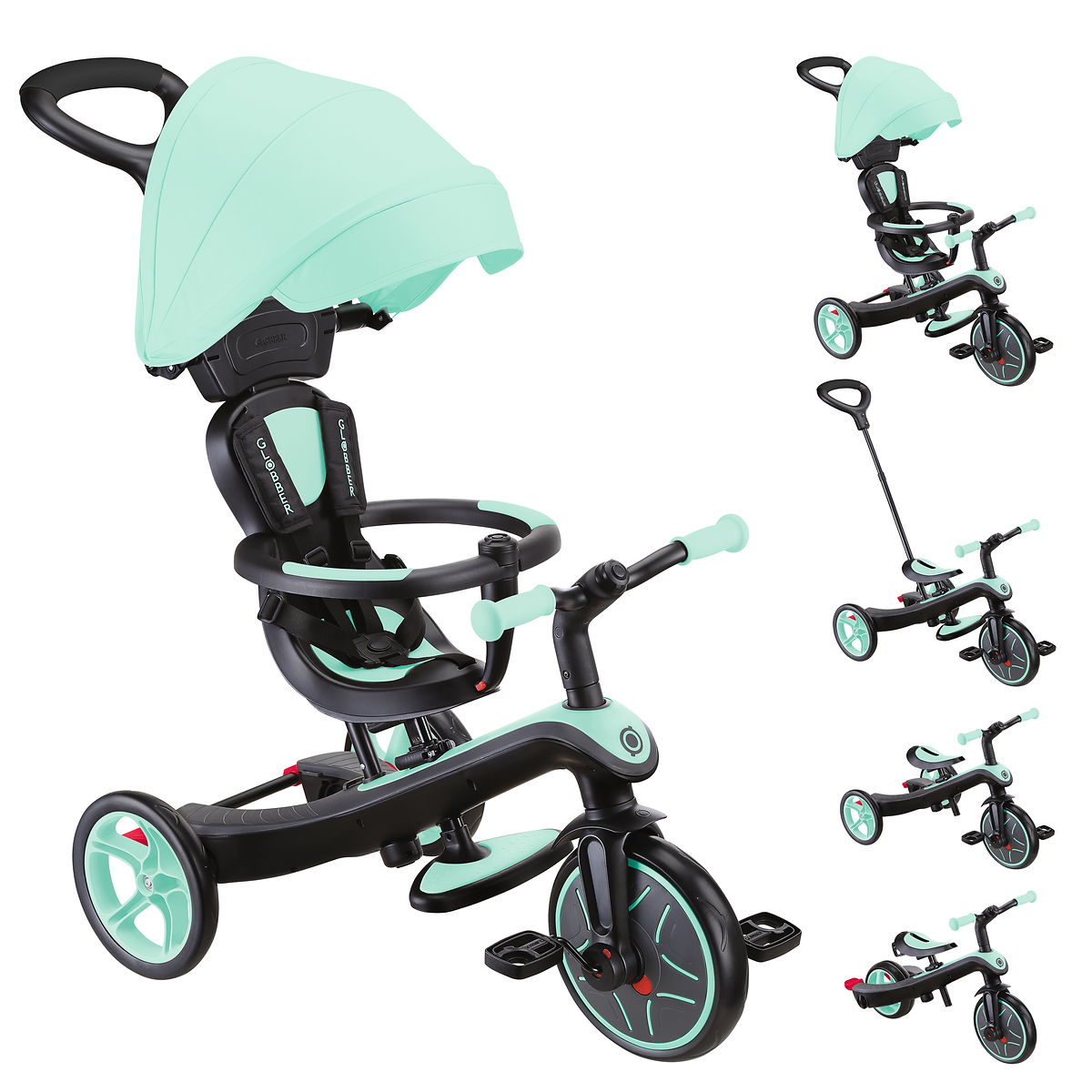 GLOBBER EXPLORER TRIKE 4in1 mint
