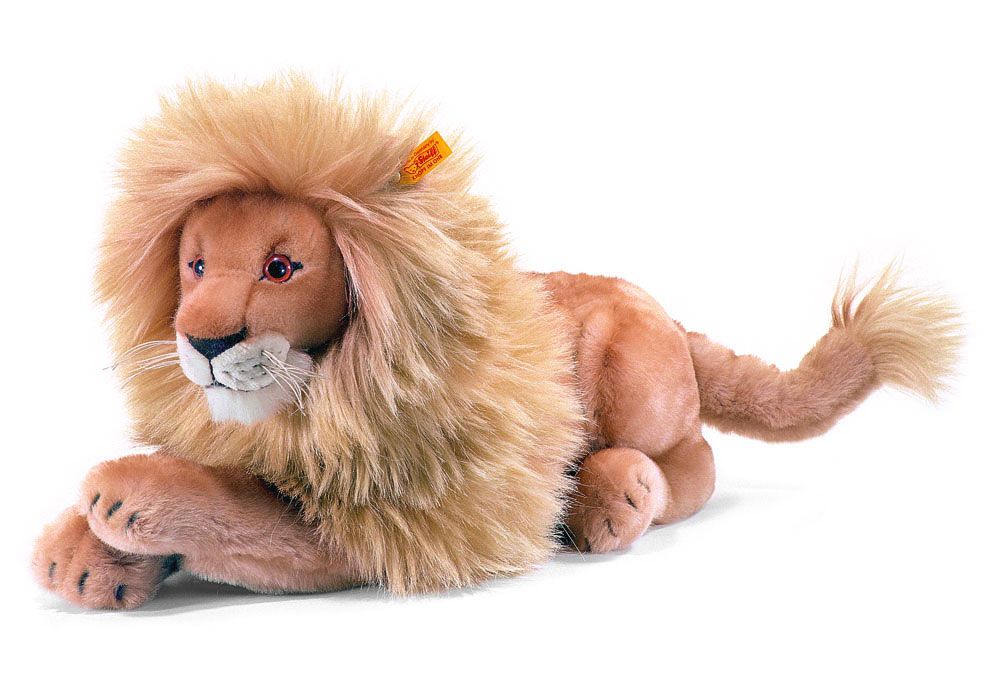 Steiff Leo Löwe liegend 45 cm aus streichelweichem Webpelz
