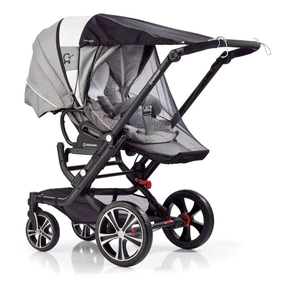 Gesslein Sommerpaket 2 Sonnensegel UV50+ und Fliegennetz