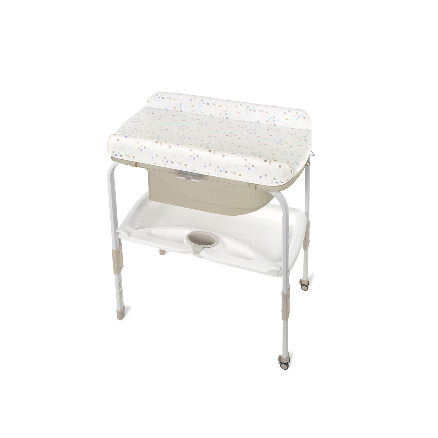 Jané Flip Wickeltisch mit Badewanne IRIS