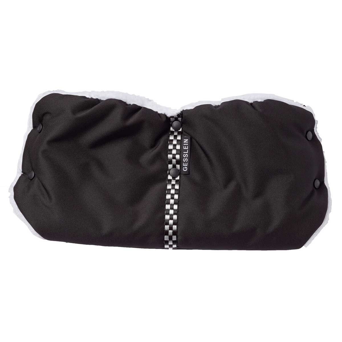 Gesslein Muff-Handwärmer schwarz für Kinderwagen universal einsetzbar