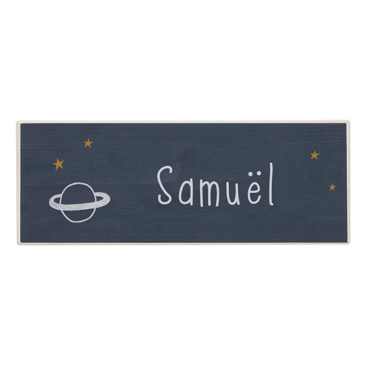 LIFETIME Namensschild Space Dream bluewash - max. 10 Buchstaben