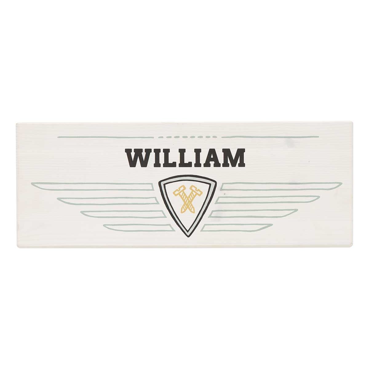 LIFETIME Namensschild Road Trip Race whitewash - max. 10 Buchstaben
