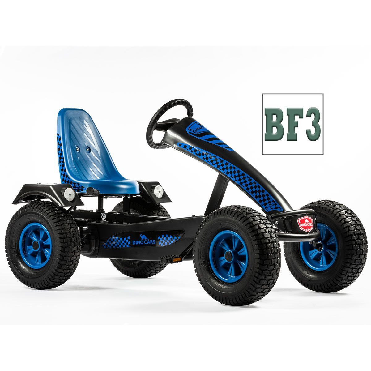Dino Cars Camaro BF3 GoKart blau