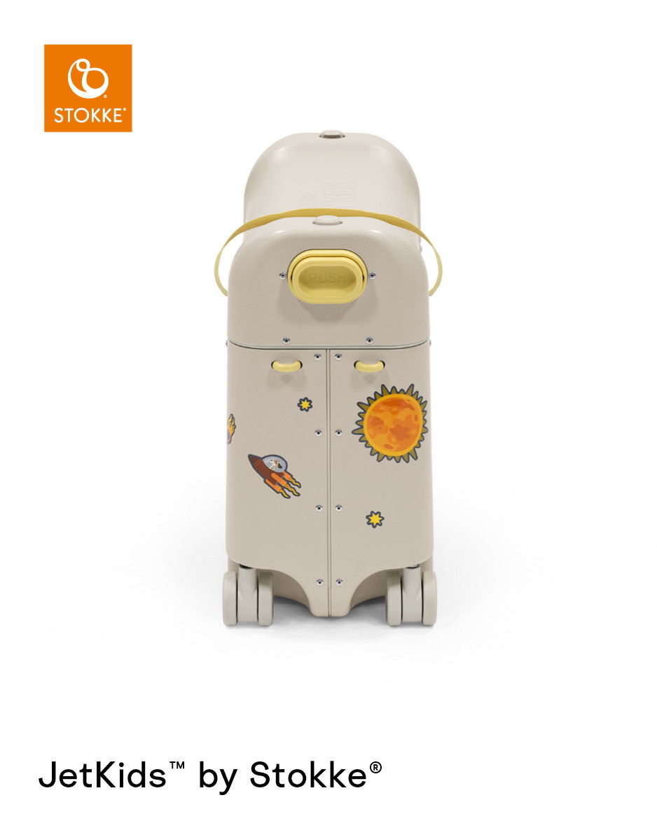 Stokke® JetKids™ BedBox™ Aufsitzkoffer Moonglow White