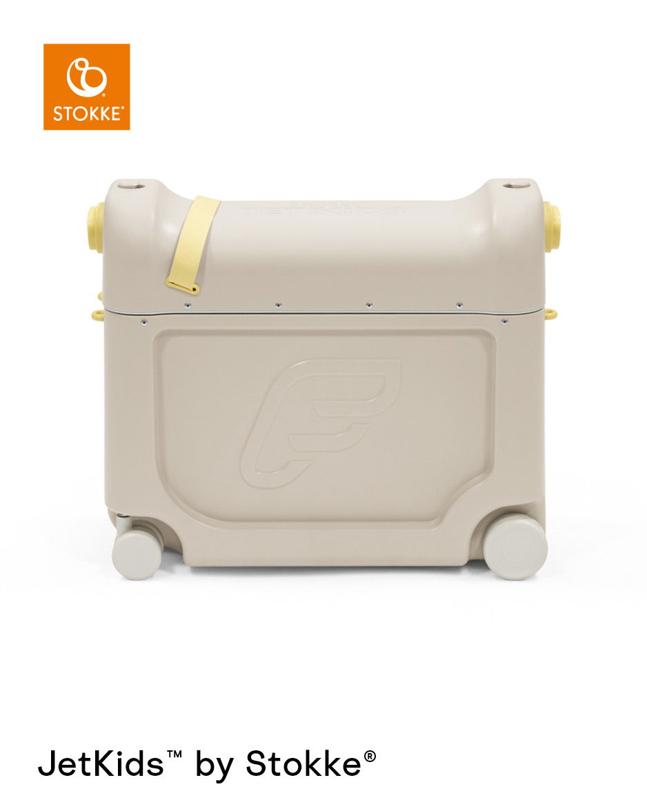 Stokke® JetKids™ BedBox™ Aufsitzkoffer Moonglow White