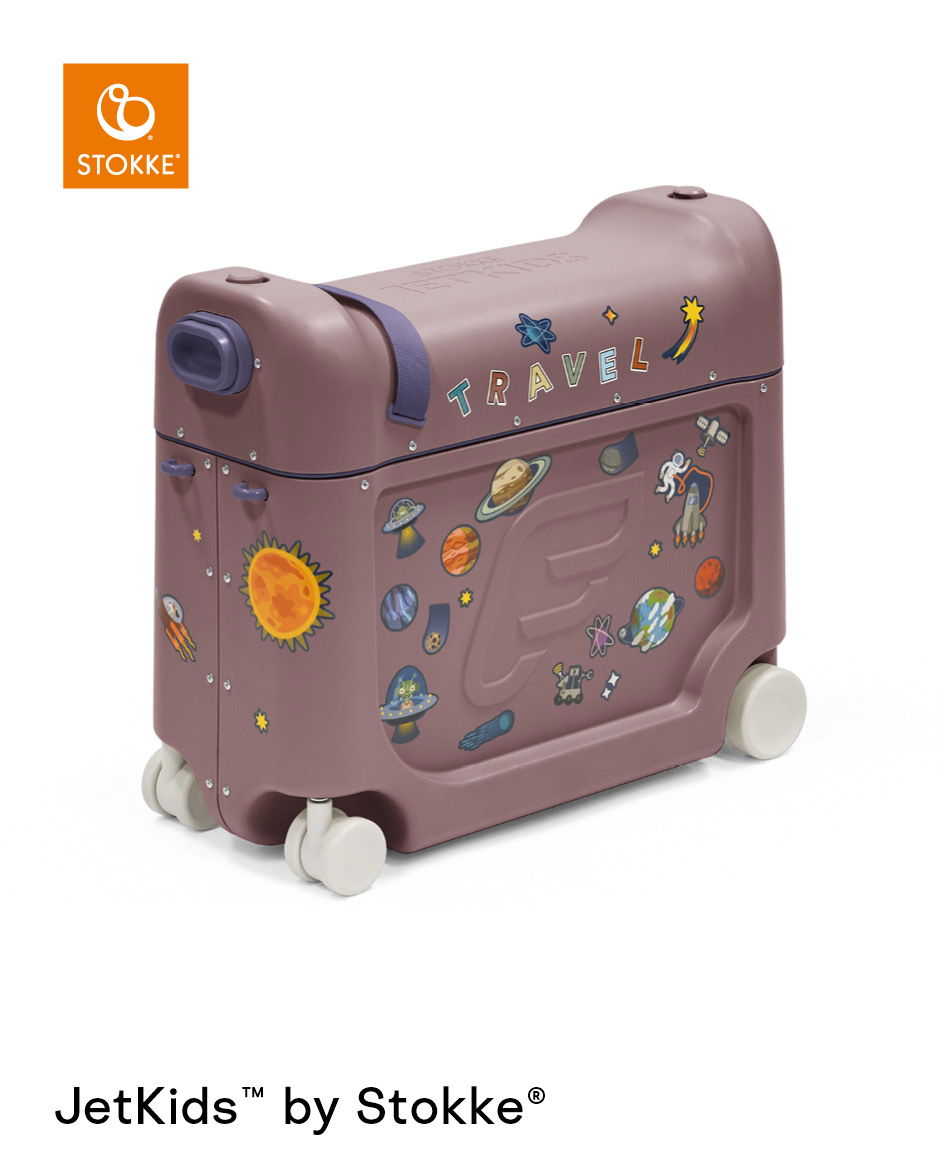 Stokke® JetKids™ BedBox™ Aufsitzkoffer Hazy Lilac
