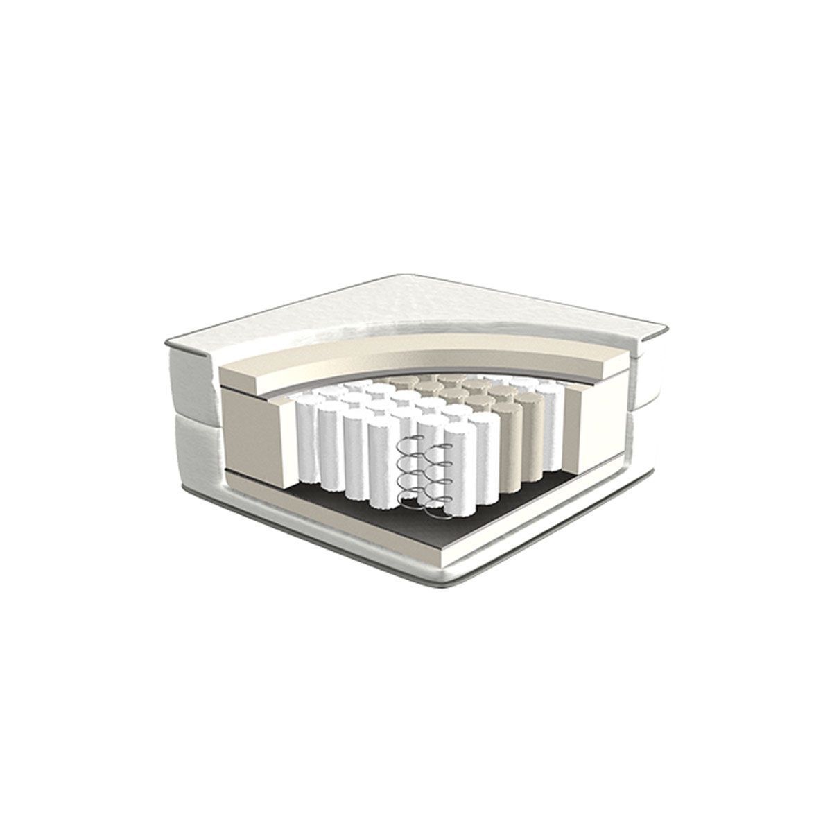 LIFETIME Matratze Pocket Feder 120 x 200 cm
