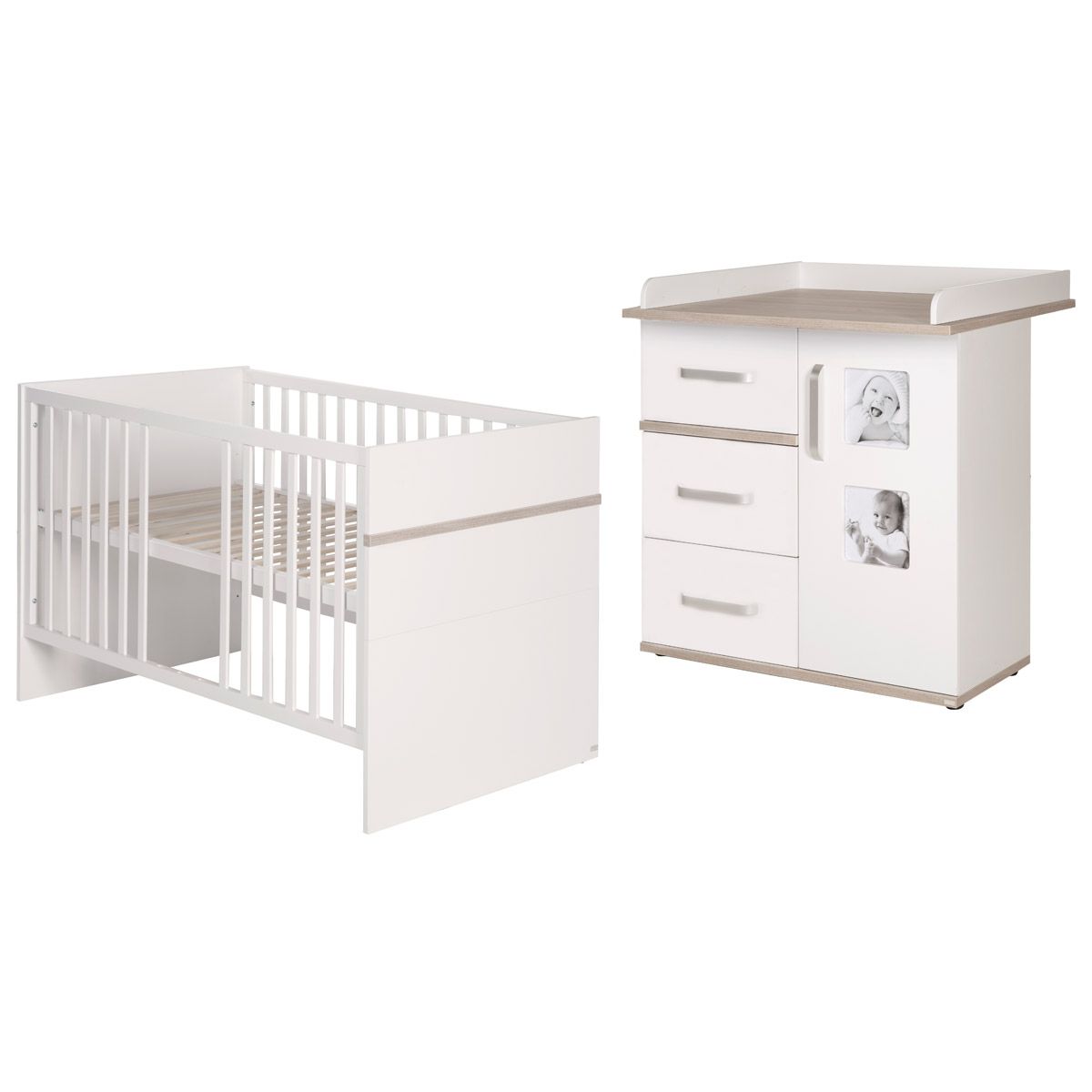 Roba Moritz Kinderzimmer Sparset Wickelkommode schmal