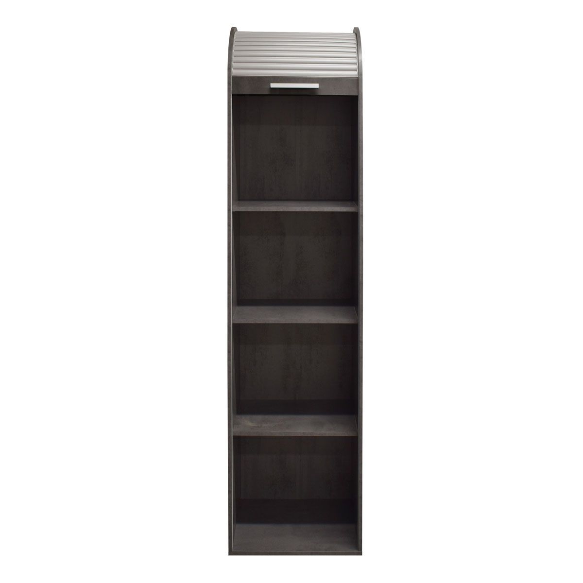 Mäusbacher Jalousieschrank 46x192x44 cm graphit / weiß