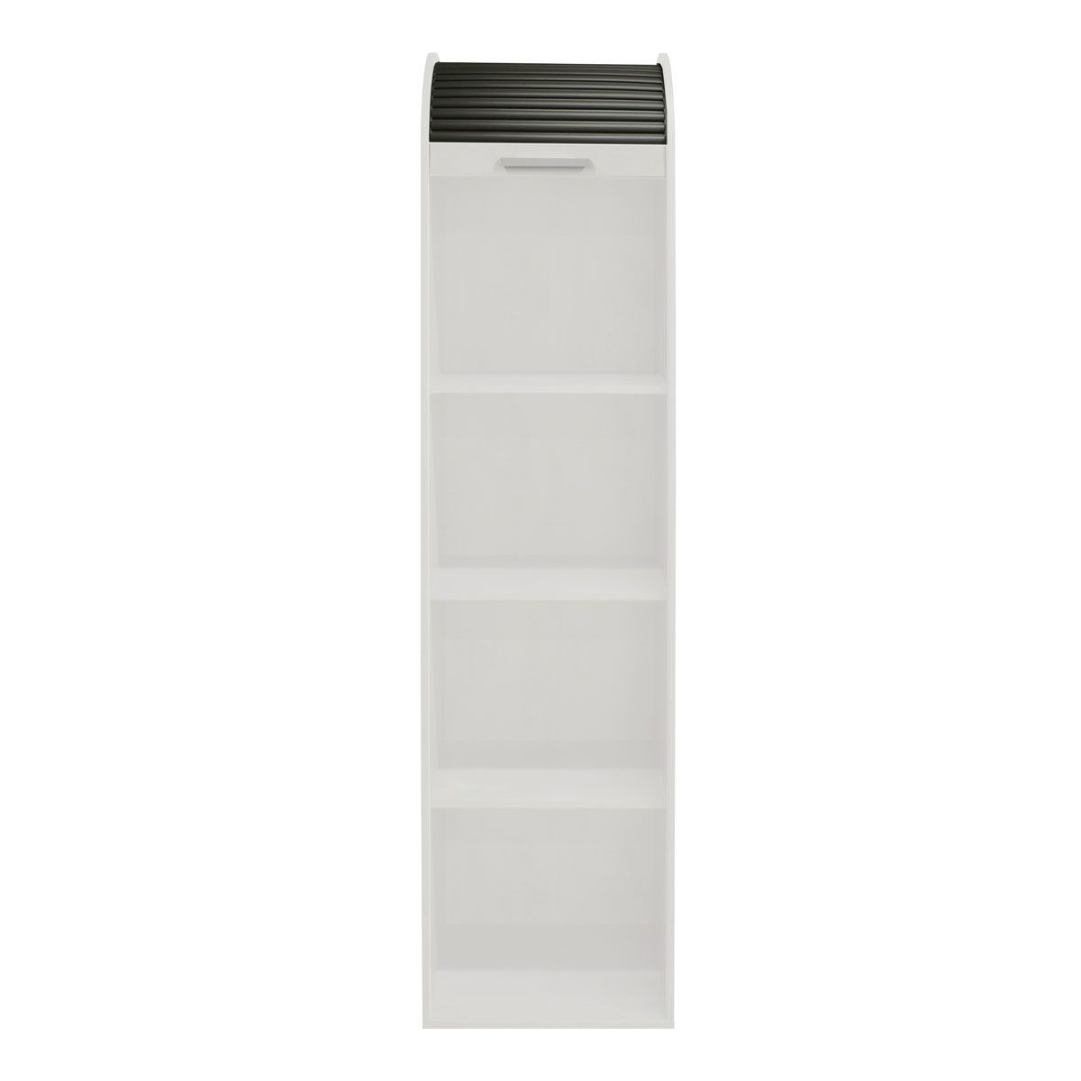 Mäusbacher Jalousieschrank 46x192x44 cm weiß matt lack / graphit