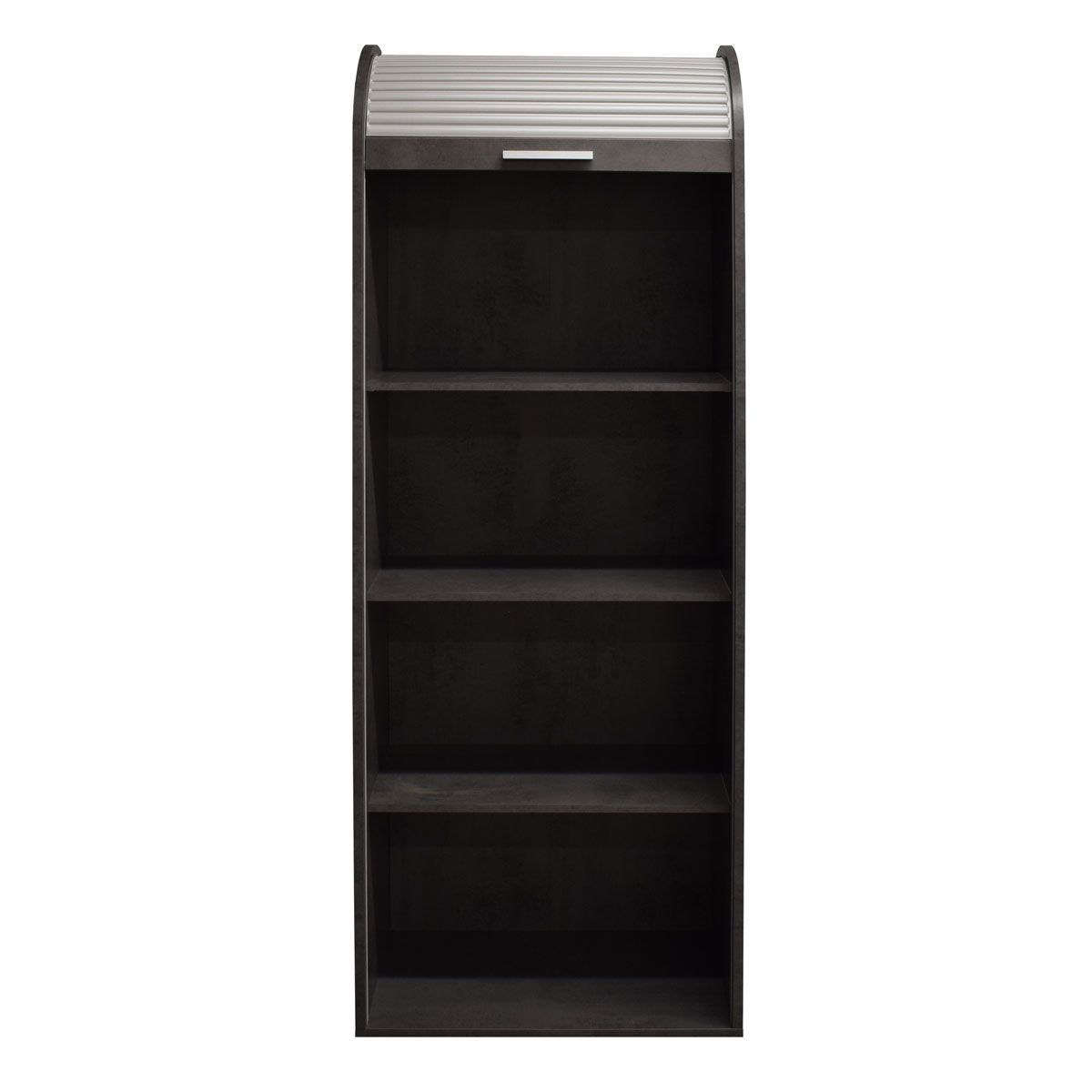 Mäusbacher Jalousieschrank 69x192x44 cm graphit / weiß