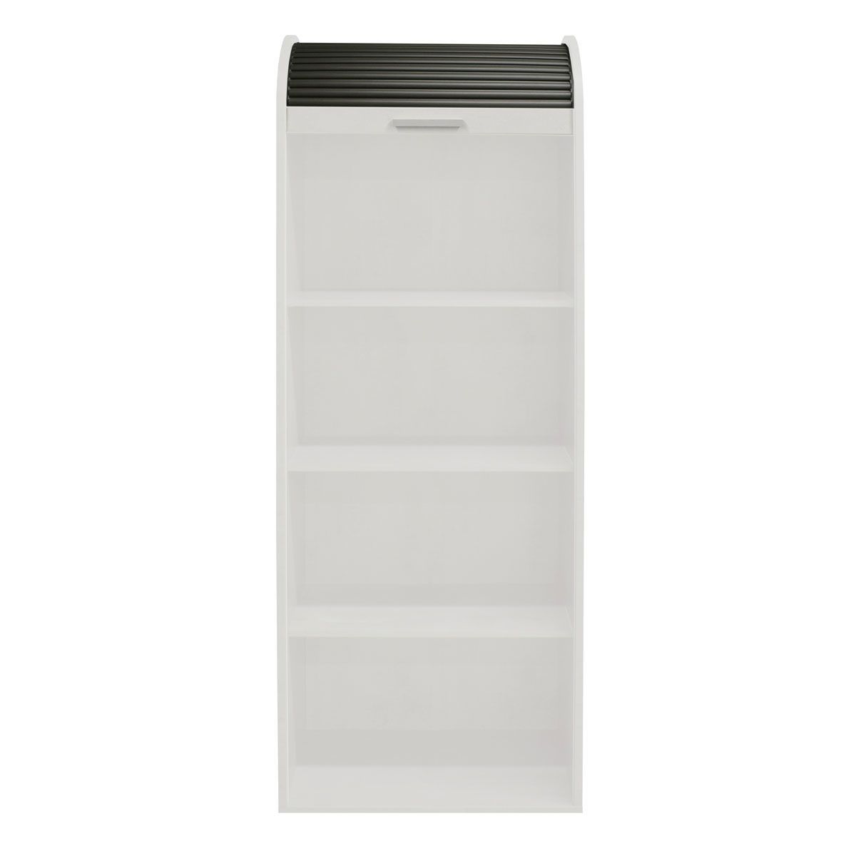 Mäusbacher Jalousieschrank 69x192x44 cm weiß matt lack / graphit