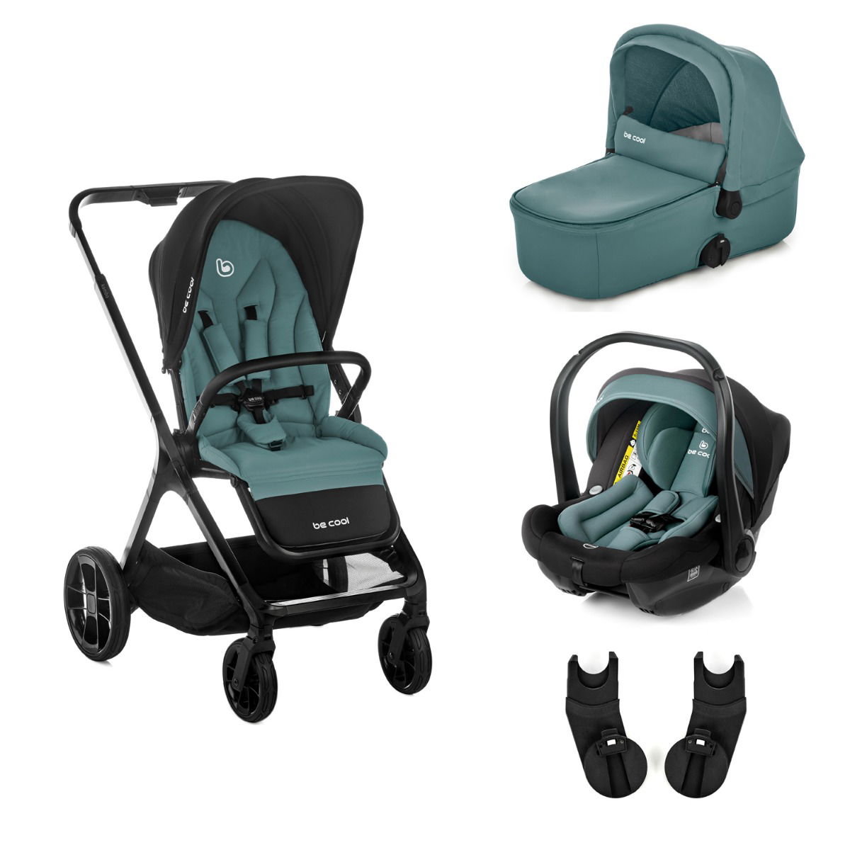 Be Cool KOMBO TRIO Kinderwagen BE TEAL