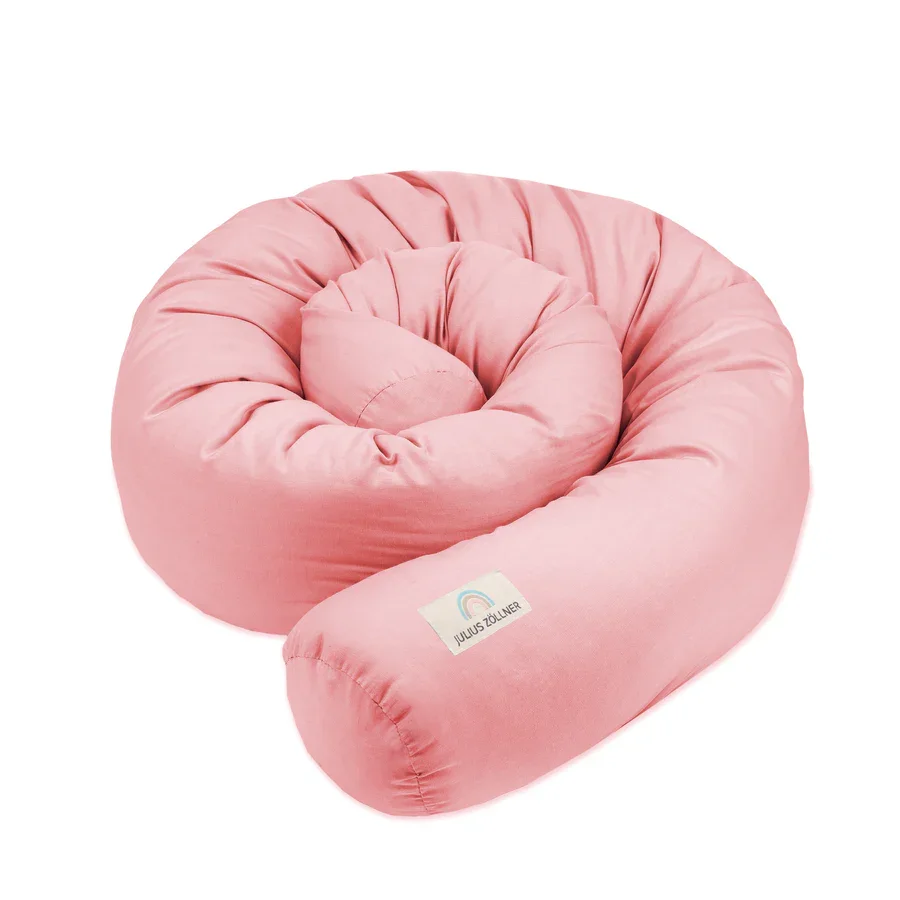 Zöllner Nestchenschlange uni mauve Länge 180 cm - für alle Betten geeignet
