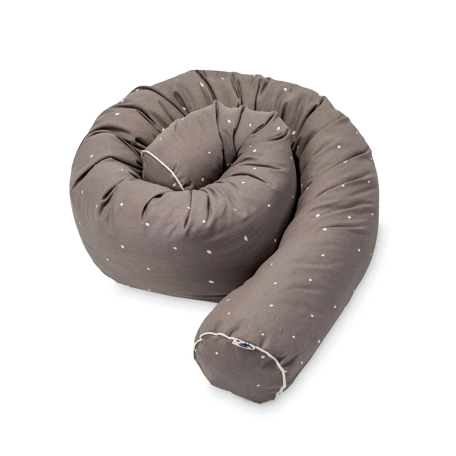 Zöllner Bettschlange Organic Wild Dots Länge 180 cm - für alle Betten geeignet
