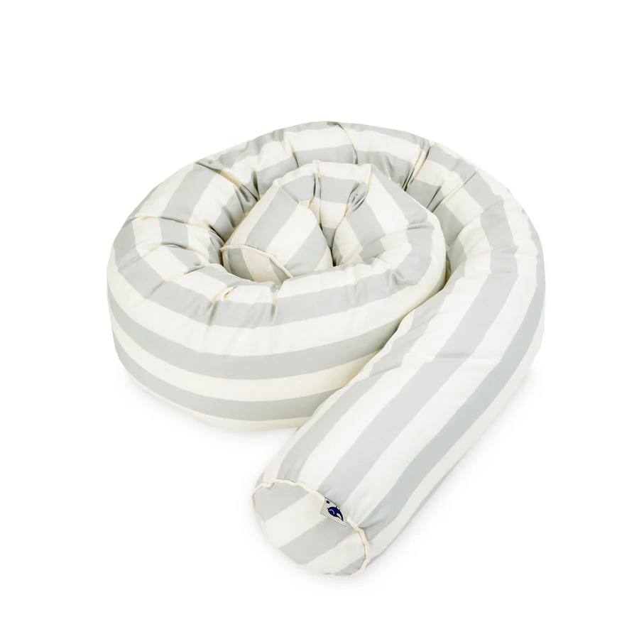 Zöllner Bettschlange Organic Stripes Länge 180 cm - für alle Betten geeignet