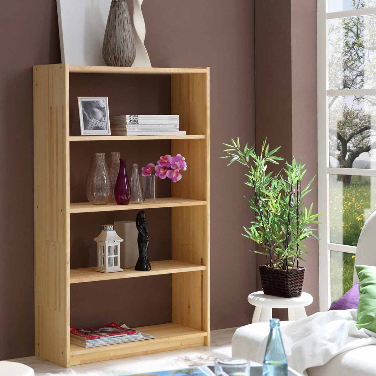 Ticaa Standregal 145 cm Natur