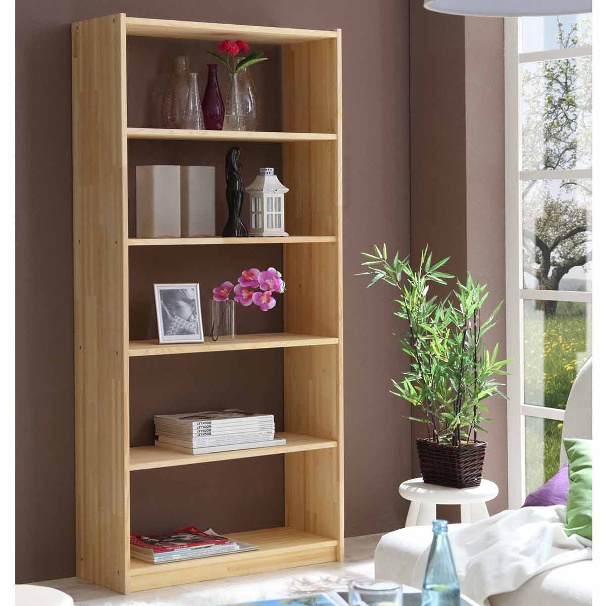 Ticaa Standregal 179 cm Natur