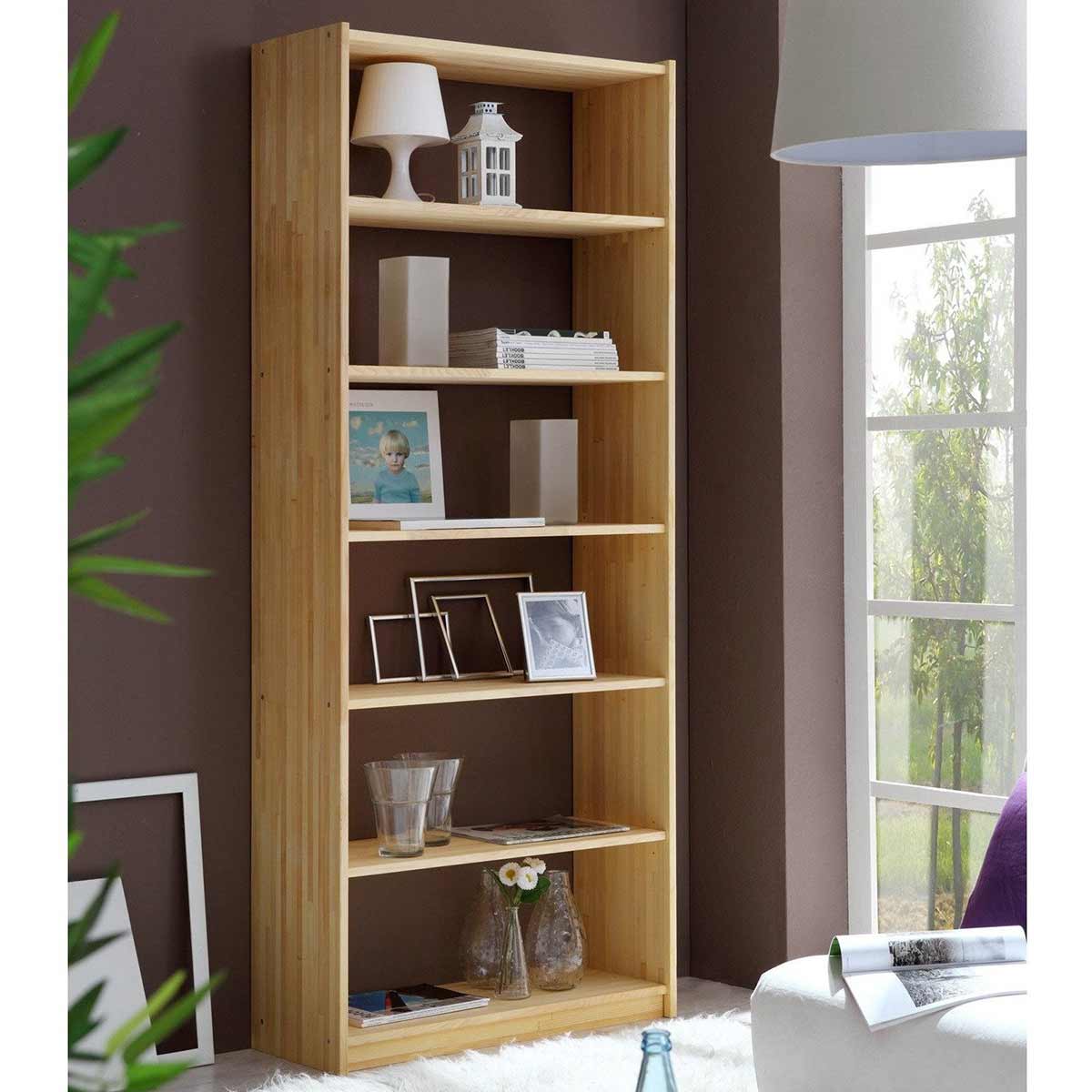 Ticaa Standregal 214 cm Natur