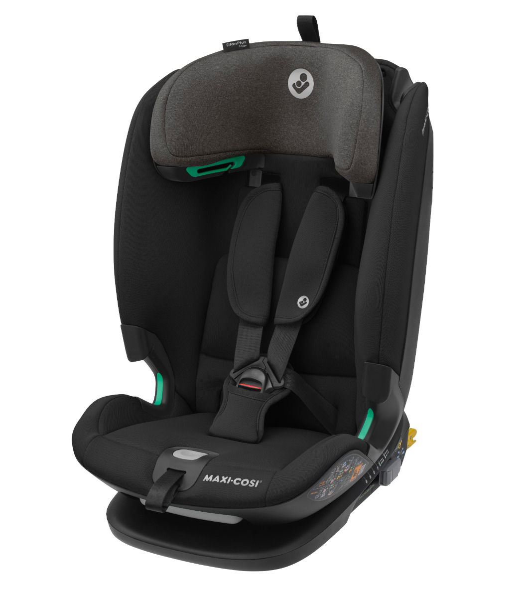 Maxi-Cosi Titan Plus i-Size Authentic Black Gruppe 1/2/3 (9-36 kg)