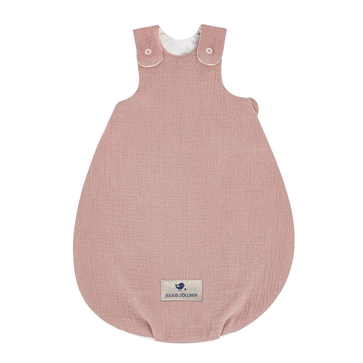 Zöllner Babyschlafsack Musselin - dusty rose Größe wählbar 50/56 - 74/80 ( Größe: 62/68)
