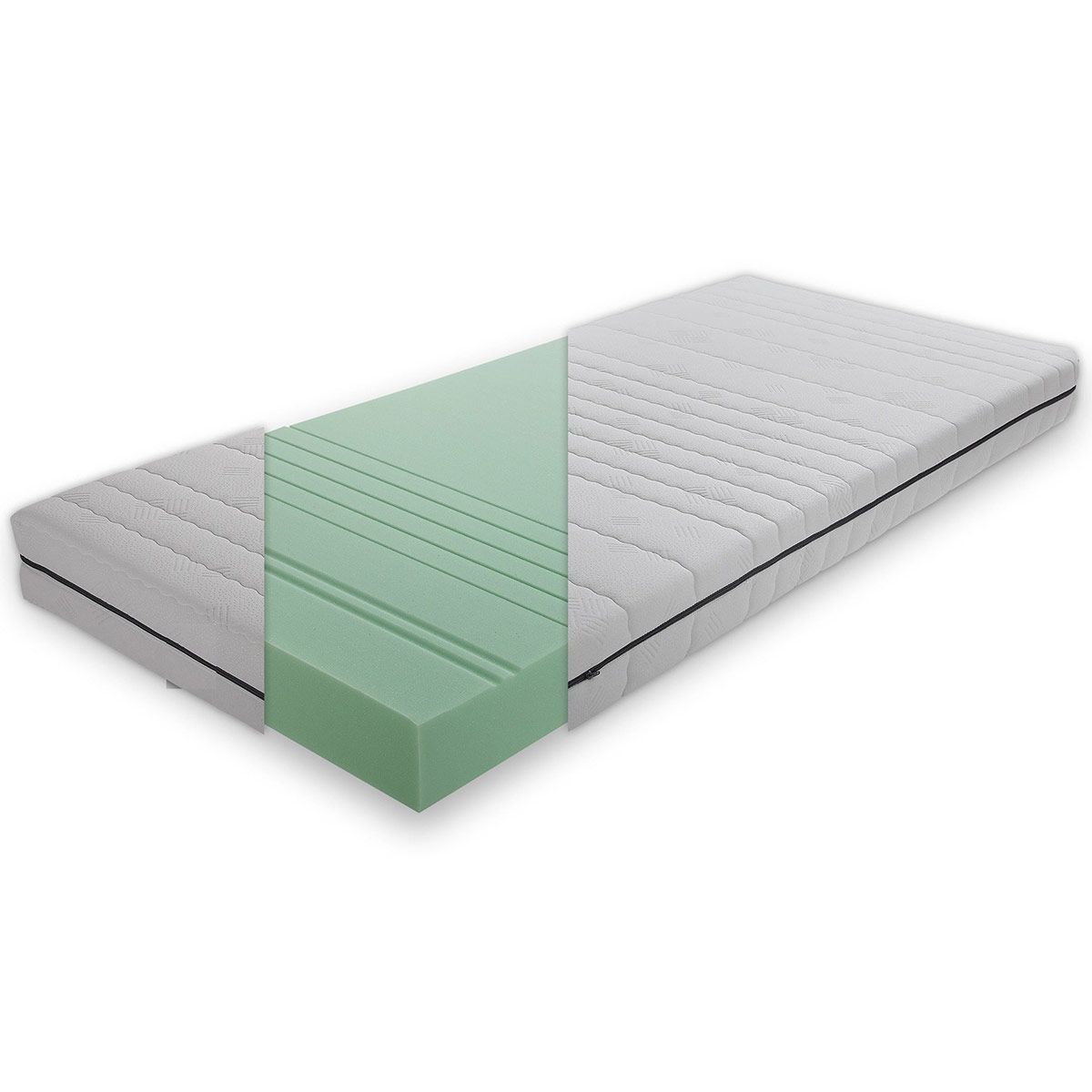 Ticaa 7-Zonen Matratze Comfort 120 x 200 cm