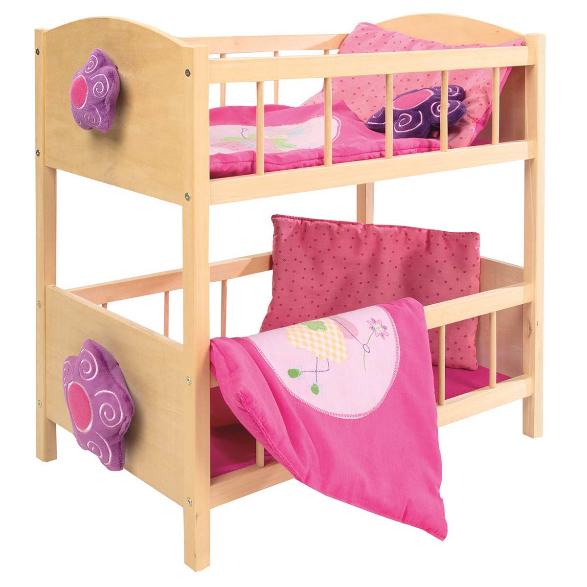 Roba Puppenetagenbett Happy Fee inkl. textiler Ausstattung
