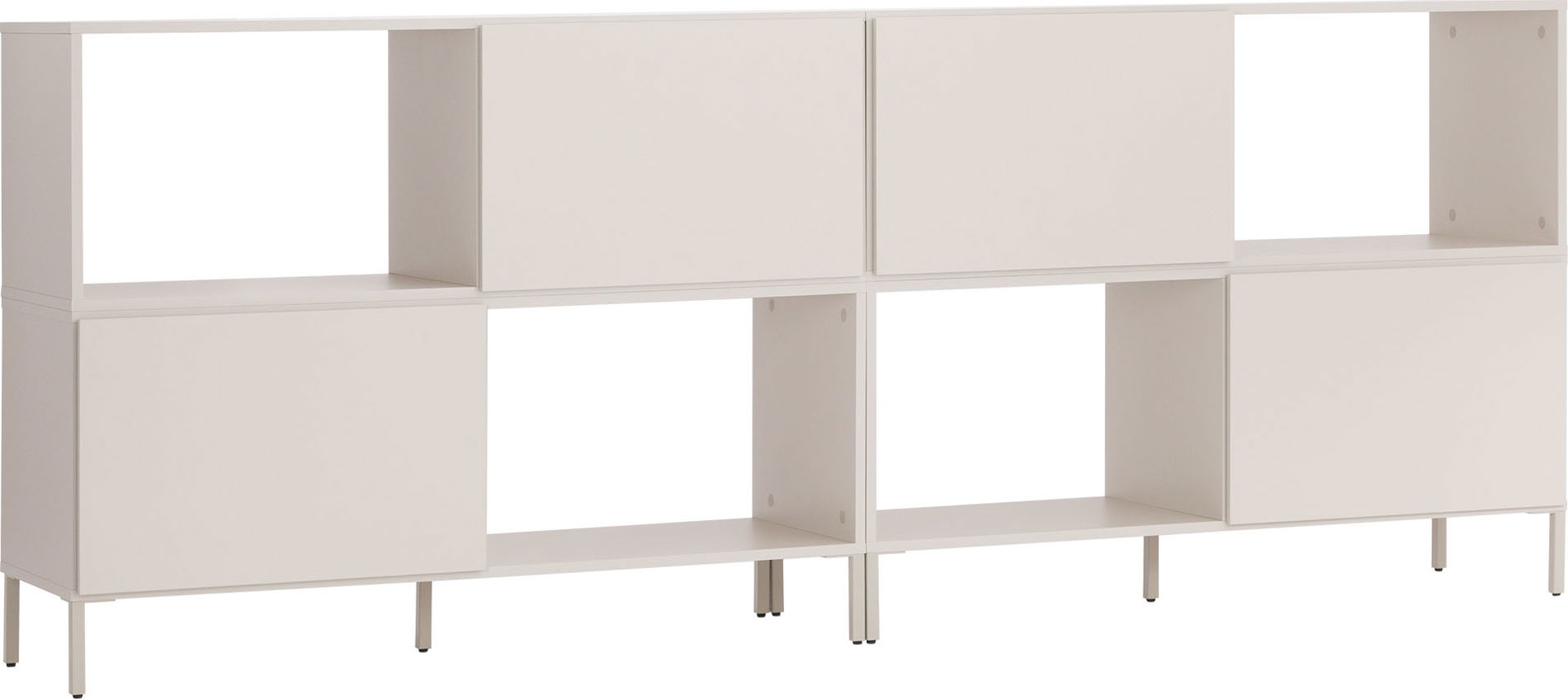VOX Into Kommode doppelt gray beige