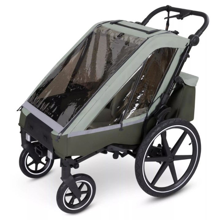 ABC-Design Tour Fahrradanhänger Olive