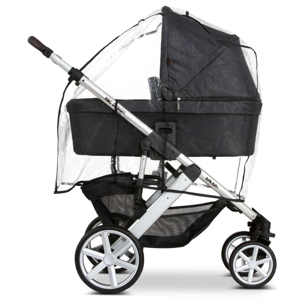 ABC Design Regenschutz für ABC Design Kinderwagen klar durchsichtig