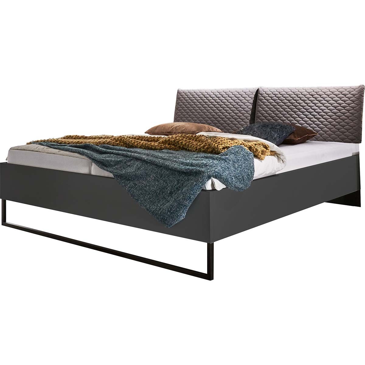 Wimex Alicante Futonbett 180 x 200 cm Graphit