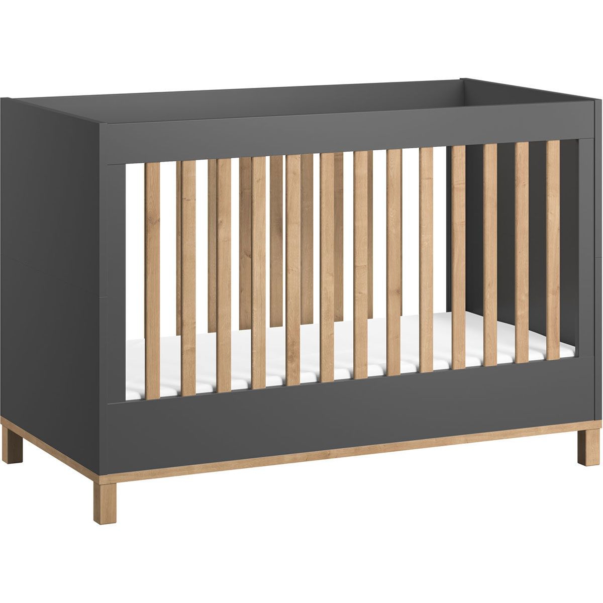 VOX Altitude Babybett 70x140 weiß/eiche