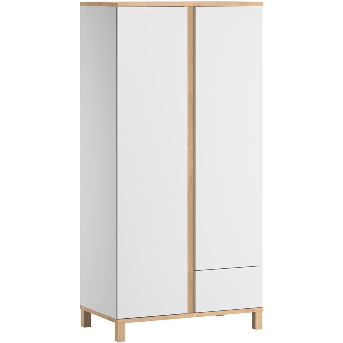 VOX Altitude Kleiderschrank 2-türig weiß/eiche